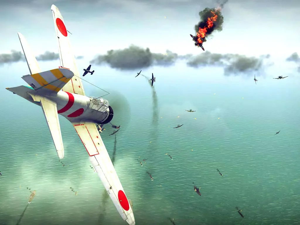 Capturas de pantalla de Skies of Warriors: Rockwell B-1 Lancer iPad 
