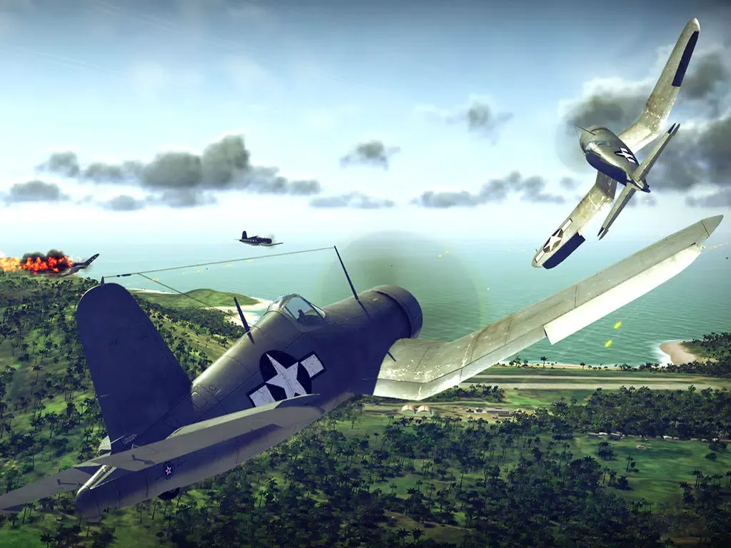Capturas de pantalla de Skies of Warriors: Rockwell B-1 Lancer iPad 