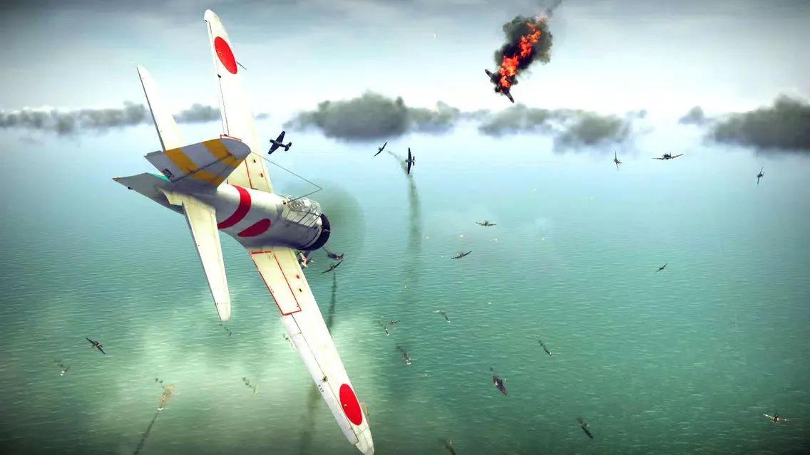 Capturas de pantalla de Skies of Warriors: Rockwell B-1 Lancer