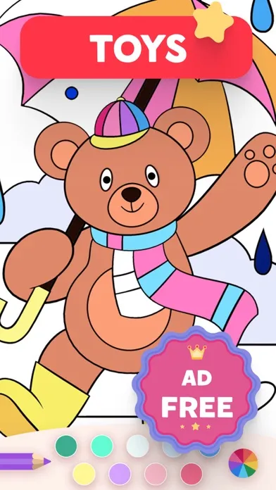Скриншоты Coloring Book for Girls Kids 5