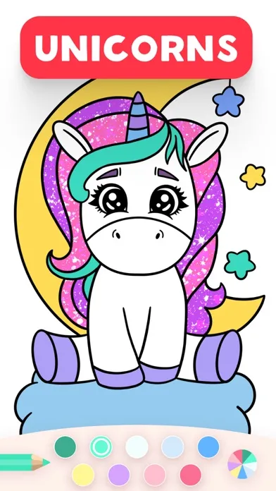 Скриншоты Coloring Book for Girls Kids 5