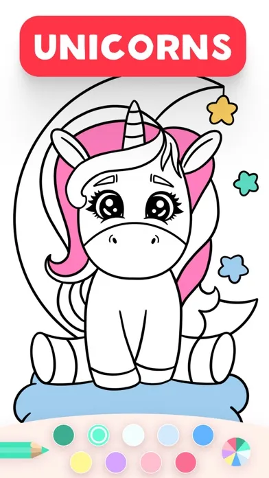 Скриншоты Coloring Book for Girls Kids 5