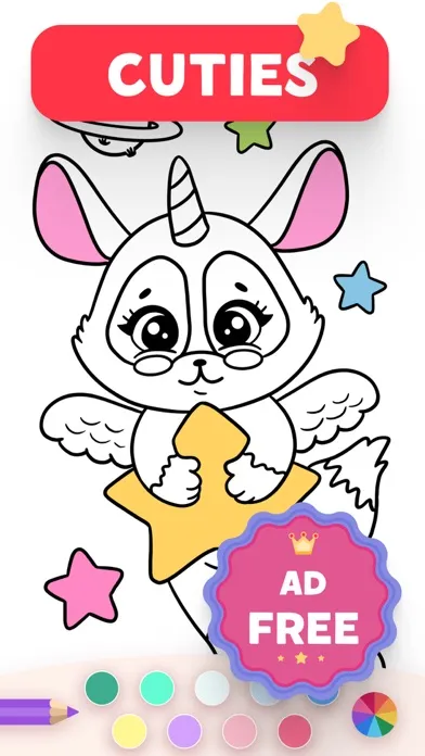 Скриншоты Coloring Book for Girls Kids 5