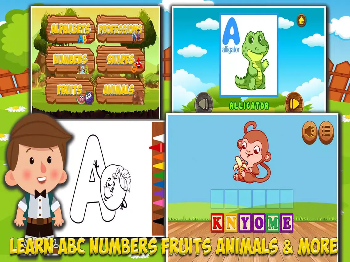 Educational Kids Games - Learning games for kids iPad  স্ক্রিনশট