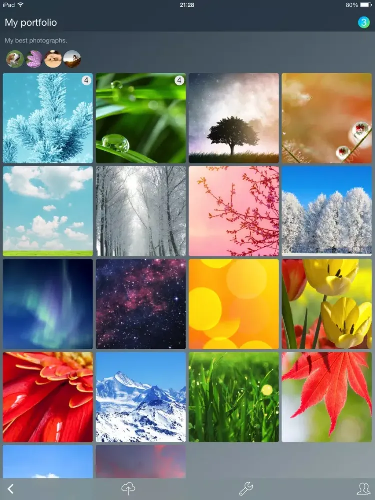 Tangkapan skrin COREDRIVE - Share your files visually. Easy and safe. iPad 