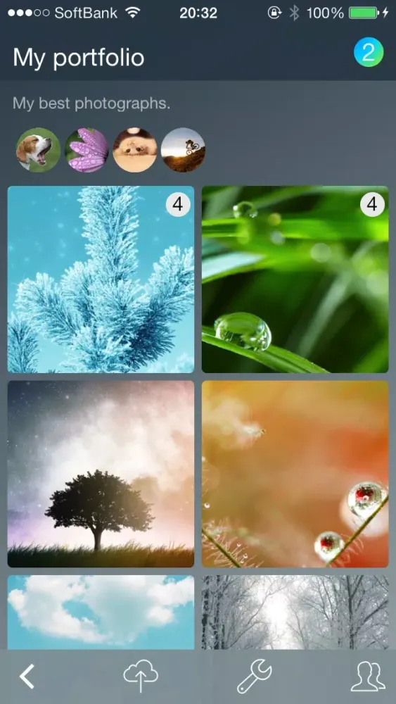 Tangkapan skrin COREDRIVE - Share your files visually. Easy and safe.