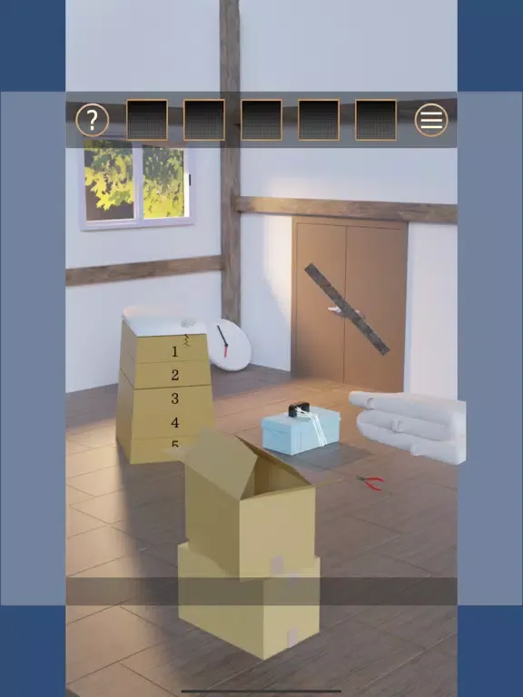 Ảnh chụp màn hình của 脱出ゲーム　桜と学校 iPad 