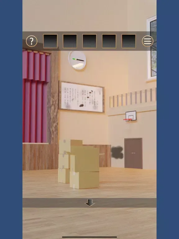 Ảnh chụp màn hình của 脱出ゲーム　桜と学校 iPad 