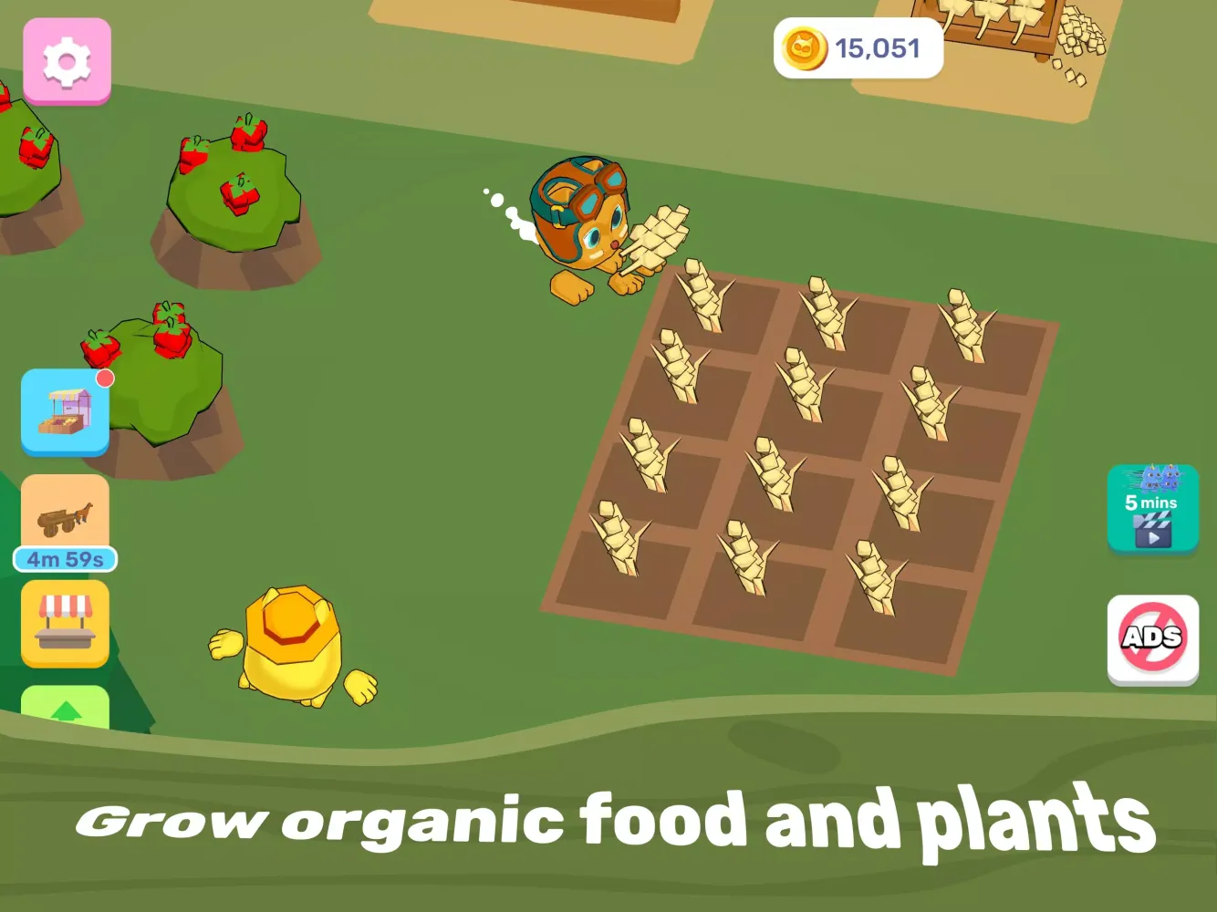 Neko Market: Farmland Idle স্ক্রিনশট