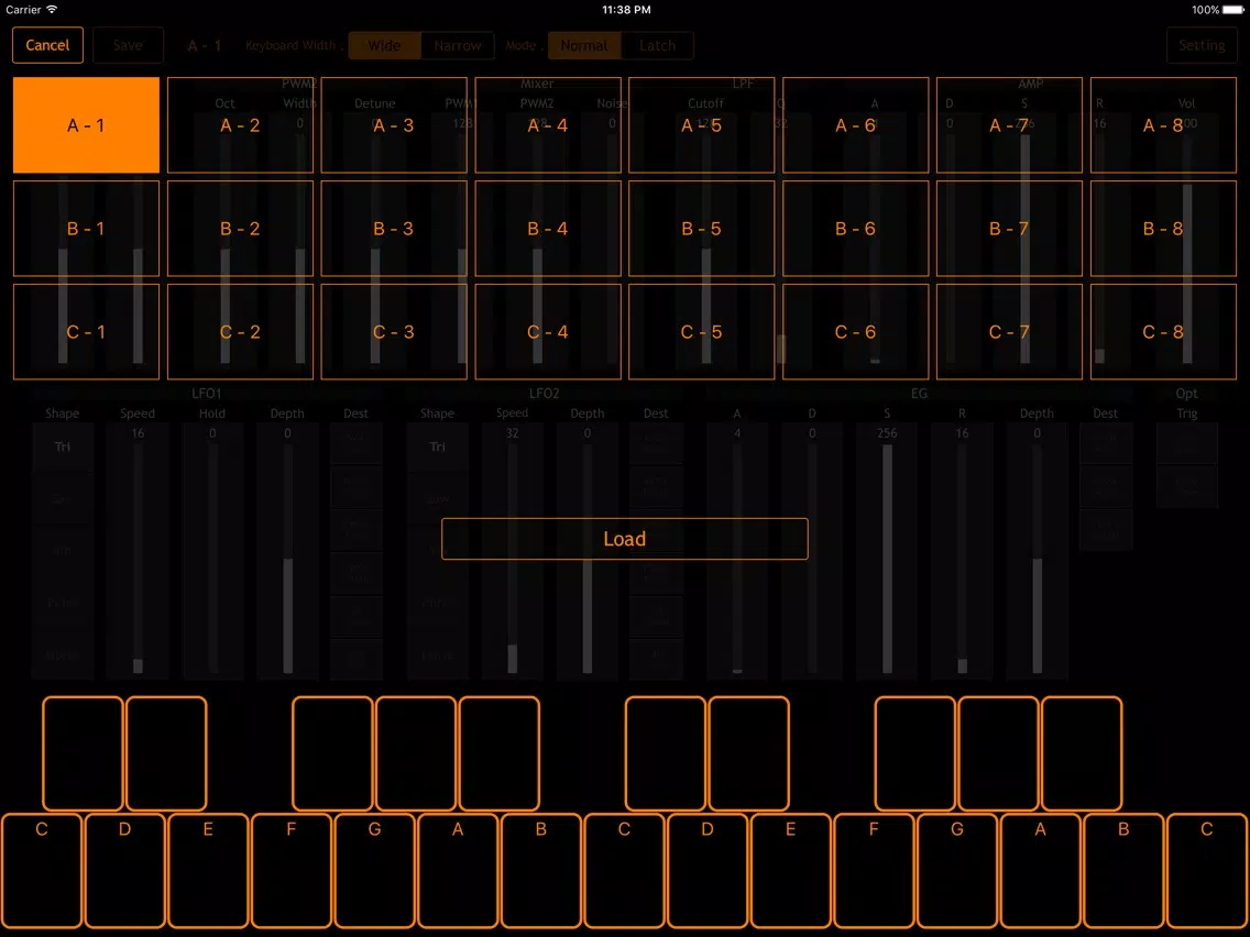 PWM-1 iPad 應用截圖