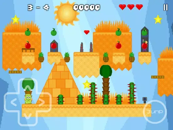 Capturas de pantalla de Fuzzy's Adventure Island iPad 