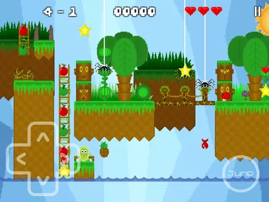 Capturas de pantalla de Fuzzy's Adventure Island iPad 