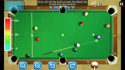Capturas de tela do Solo 8 Ball