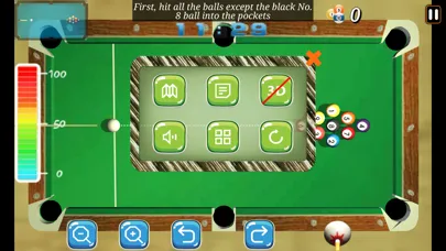 Capturas de tela do Solo 8 Ball