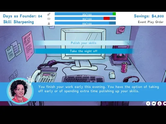 Nell Watson's Founder Life iPad  Screenshots