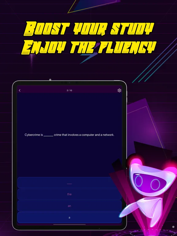 تصاویر Cyber English: Learn languages iPad 