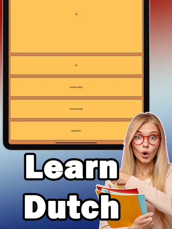 Numbers in Dutch language iPad  স্ক্রিনশট