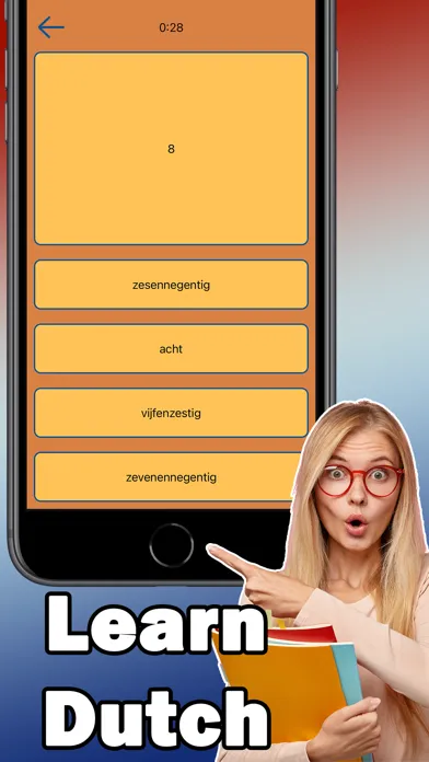 Numbers in Dutch language স্ক্রিনশট