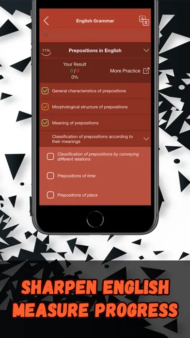 English for everyone: Grammar Screenshots