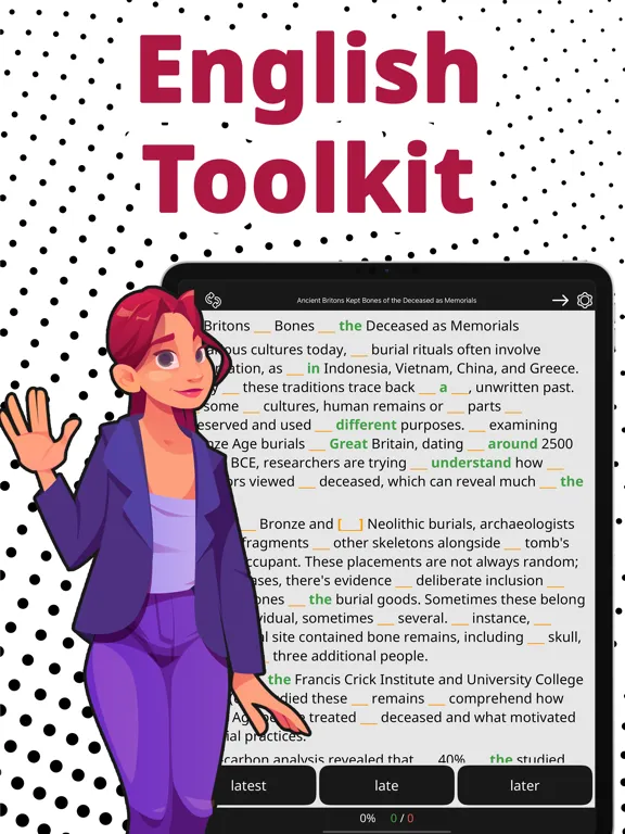 English Language Course iPad  Screenshots