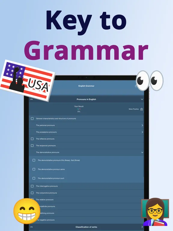 ภาพหน้าจอของ English Grammar: Pronouns iPad 