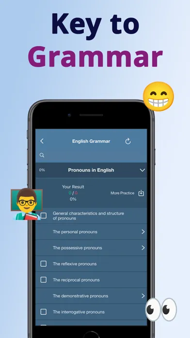 ภาพหน้าจอของ English Grammar: Pronouns