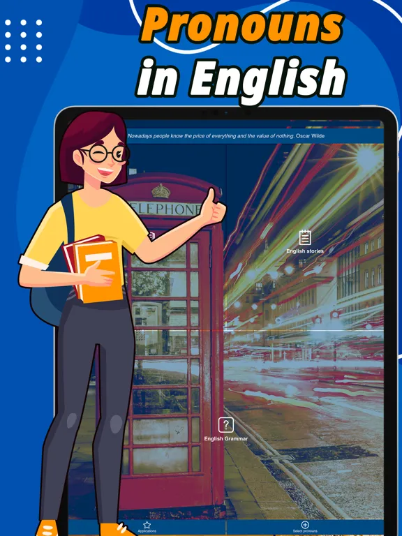 Speak English: Learn Pronouns iPad  سکرین شاٹس