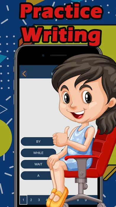 English preposition: Sentences Screenshots