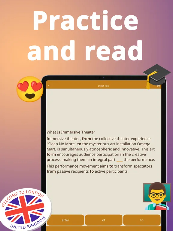 Zrzuty ekranu English Grammar: Prepositions iPad 