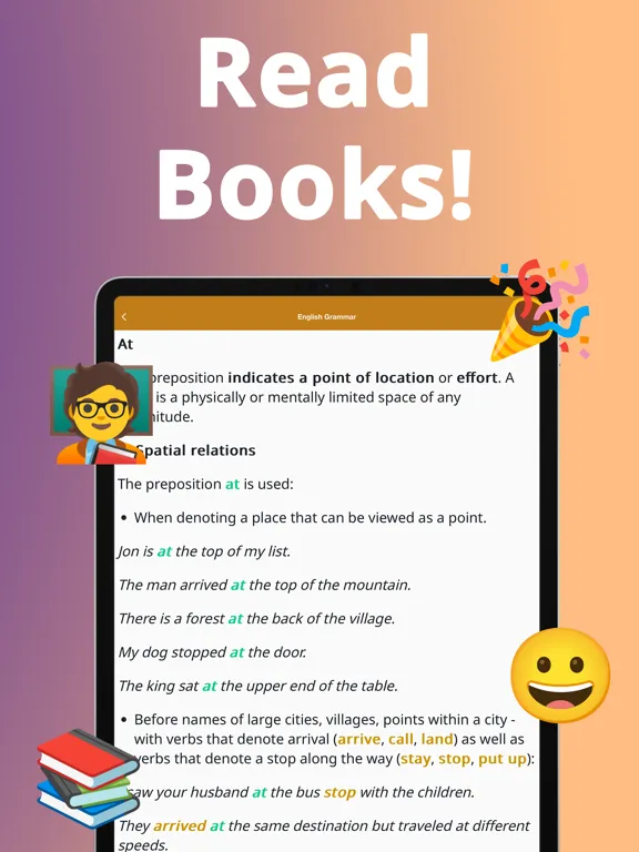 Zrzuty ekranu English Grammar: Prepositions iPad 