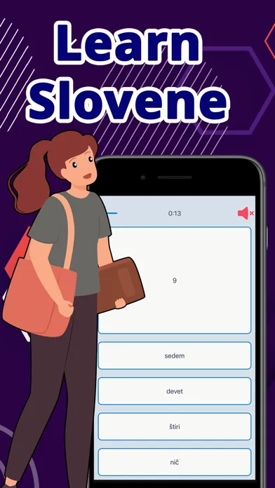 Numbers in Slovene language Screenshots