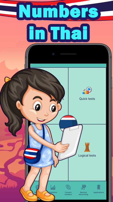 Numbers in Thai language سکرین شاٹس
