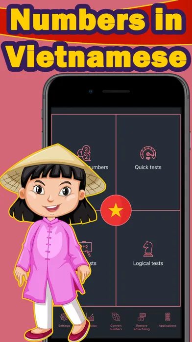 Numbers in Vietnamese language应用截图