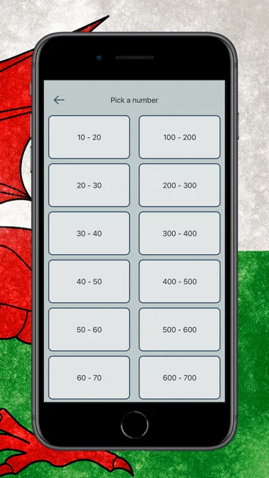 Numbers in Welsh language Screenshots