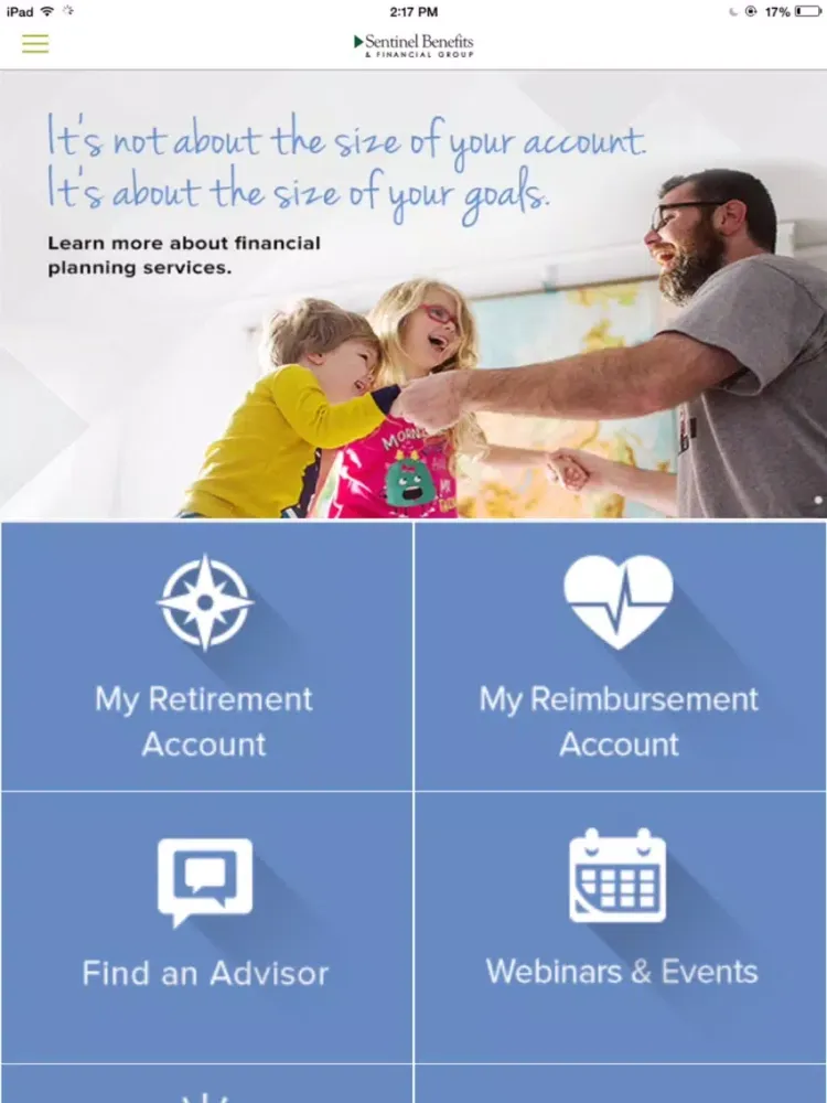 Sentinel Benefits iPad  سکرین شاٹس