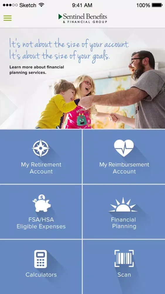 Sentinel Benefits سکرین شاٹس