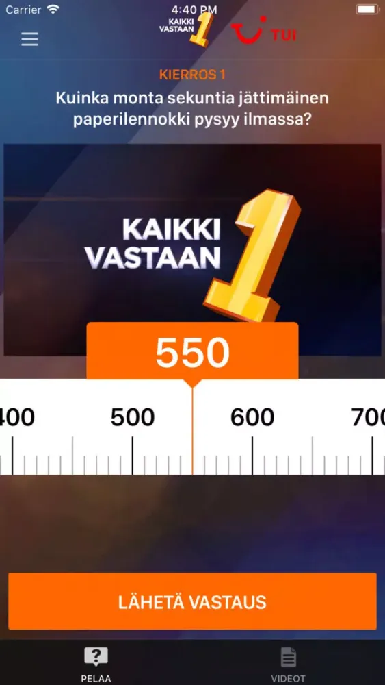 Kaikki vastaan 1 Screenshots