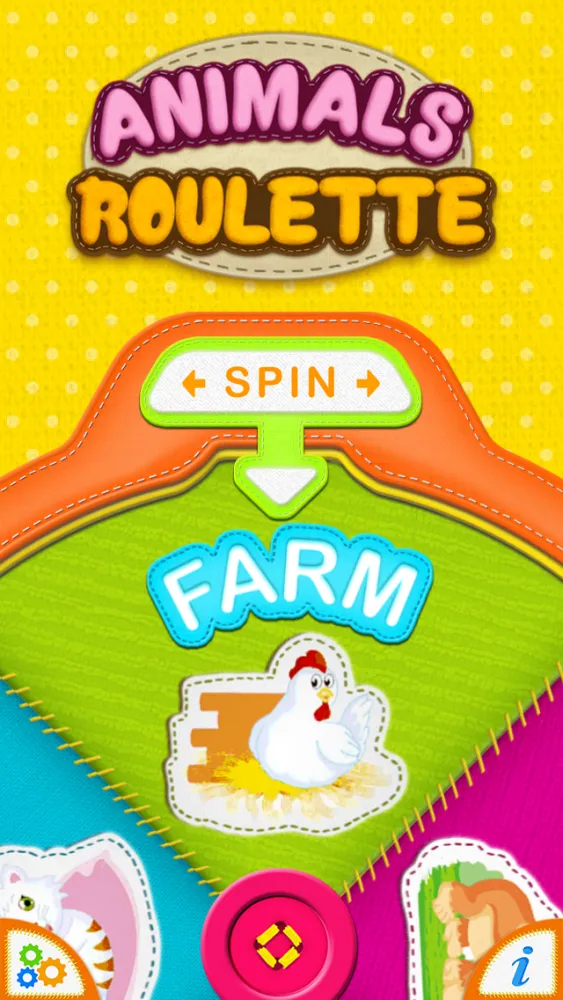 Animals Roulette - Sounds and Noises for Kids.应用截图