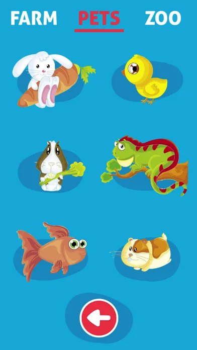 Cute Animals (AD Version) - Animal Sounds & Names Screenshots