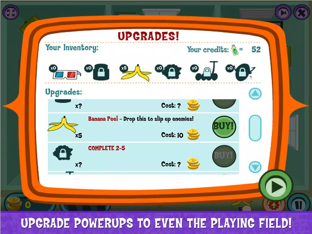 Capturas de tela do Scaredy Squirrel: Boo! iPad 