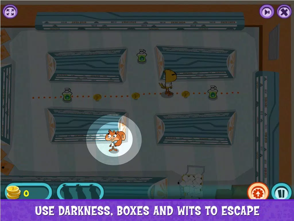 Capturas de tela do Scaredy Squirrel: Boo! iPad 