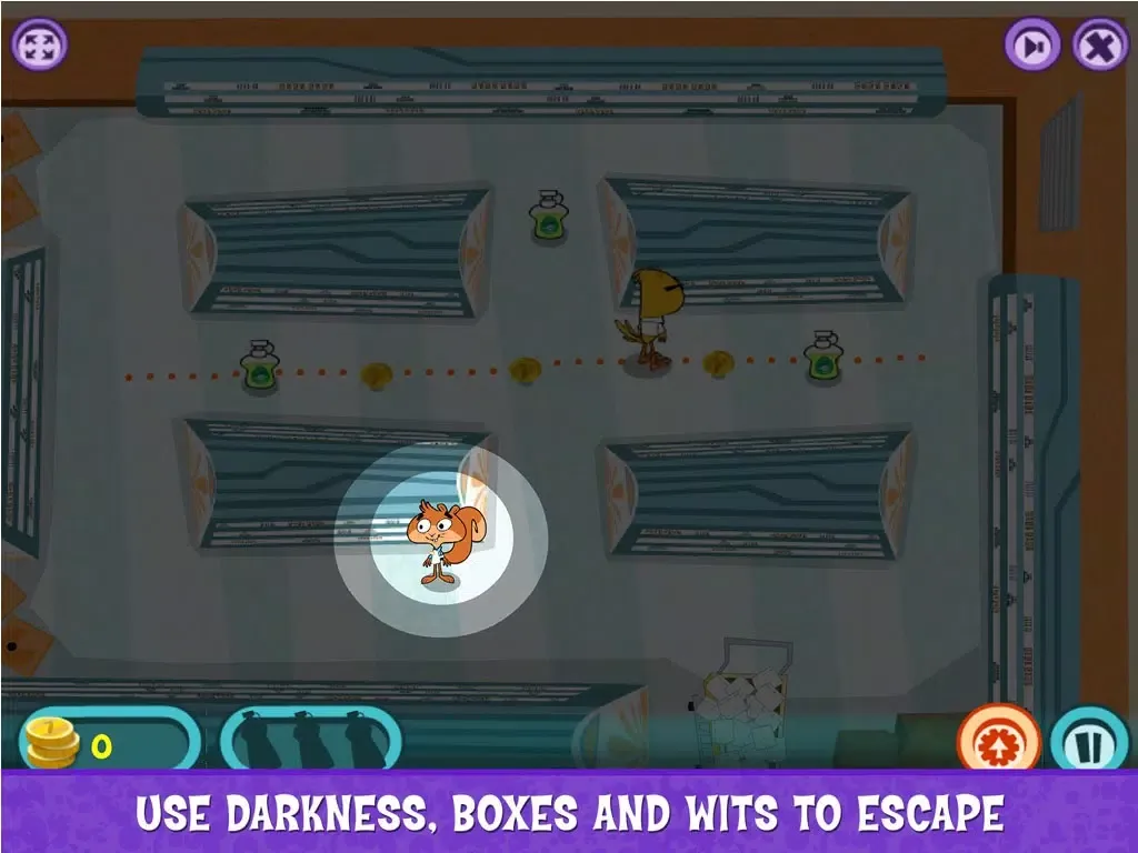 Scaredy Squirrel: Boo! iPad  स्क्रीनशॉट