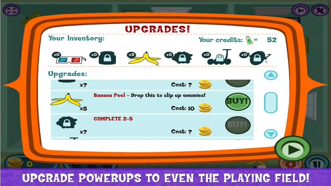 Capturas de tela do Scaredy Squirrel: Boo!