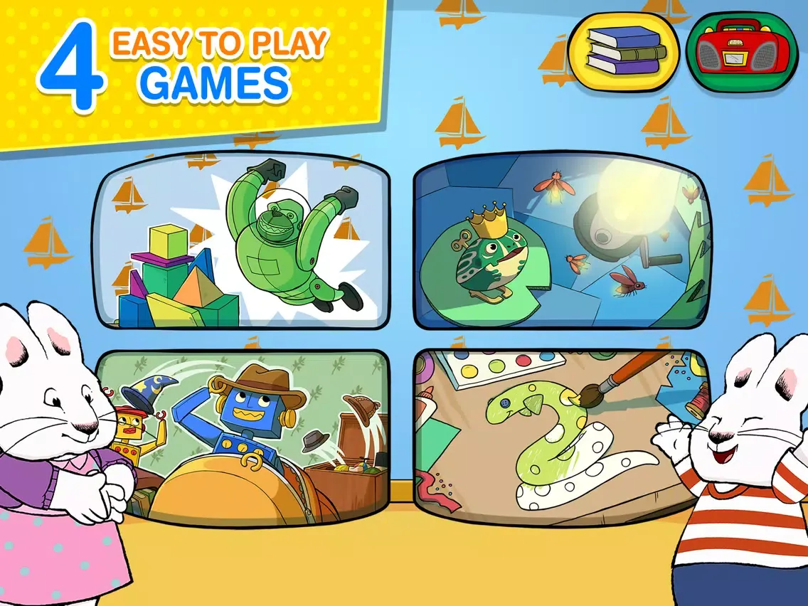 Capturas de pantalla de Max & Ruby: Toy Chest iPad 