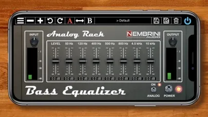 Analog Rack Bass Equalizer スクリーンショット