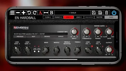 Ảnh chụp màn hình của EN Hardball Guitar Amplifier