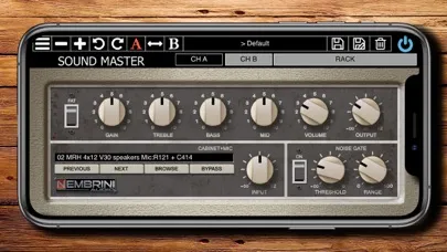 Tangkapan layar Sound Master Custom Tube