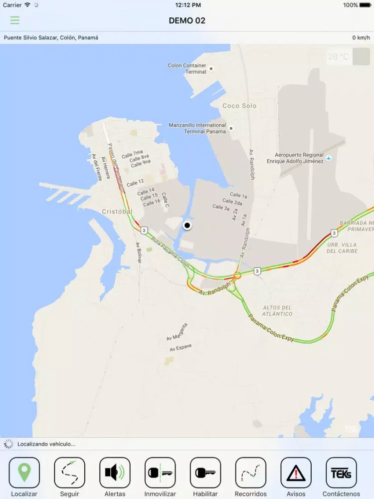 Capturas de pantalla de Teks GPS iPad 
