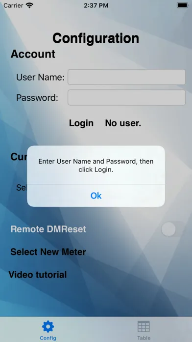 ภาพหน้าจอของ NE App