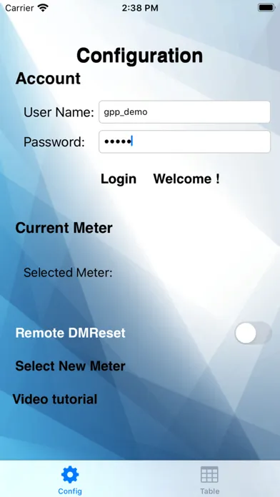 ภาพหน้าจอของ NE App